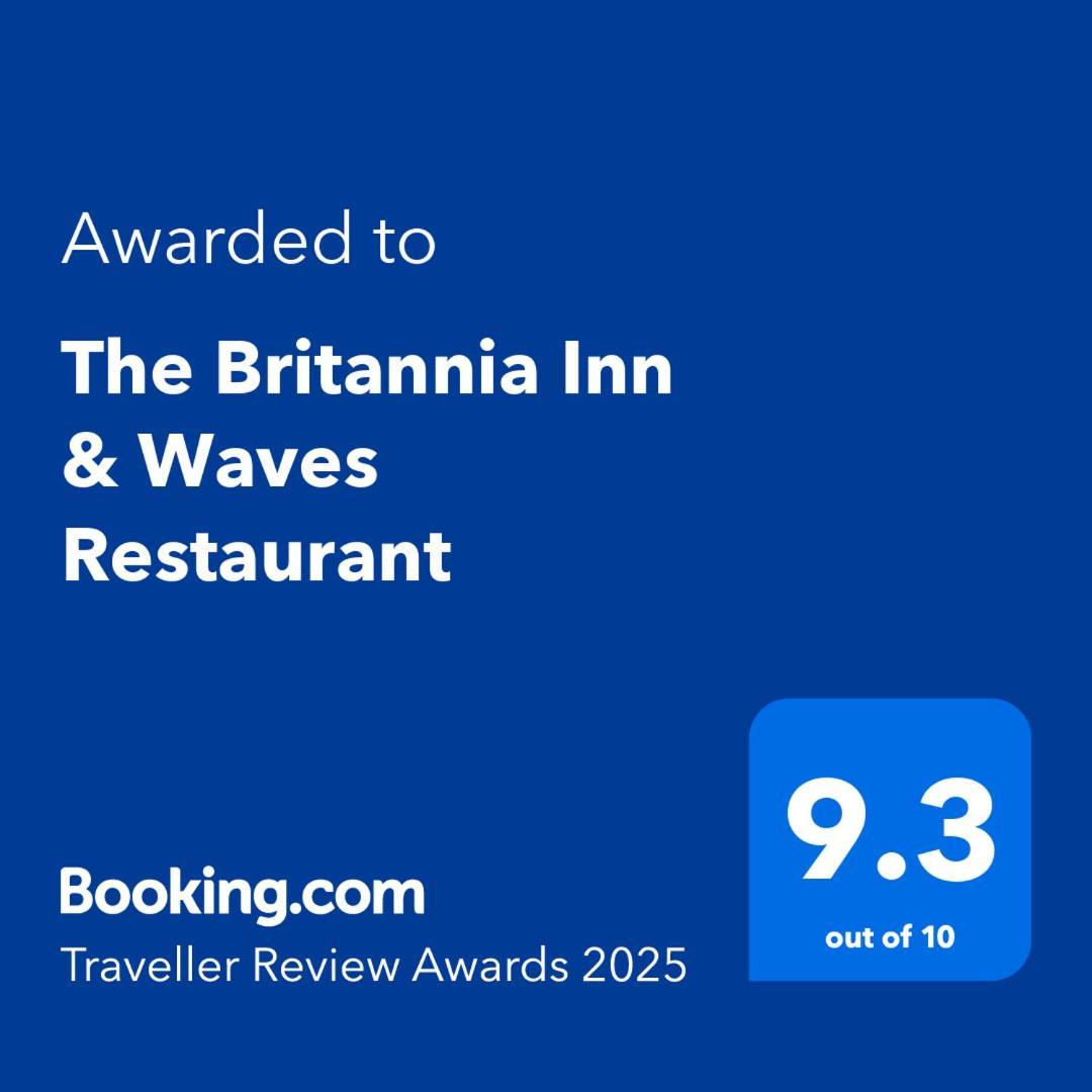 The Britannia Inn & Waves Restaurant St Austell Exterior photo