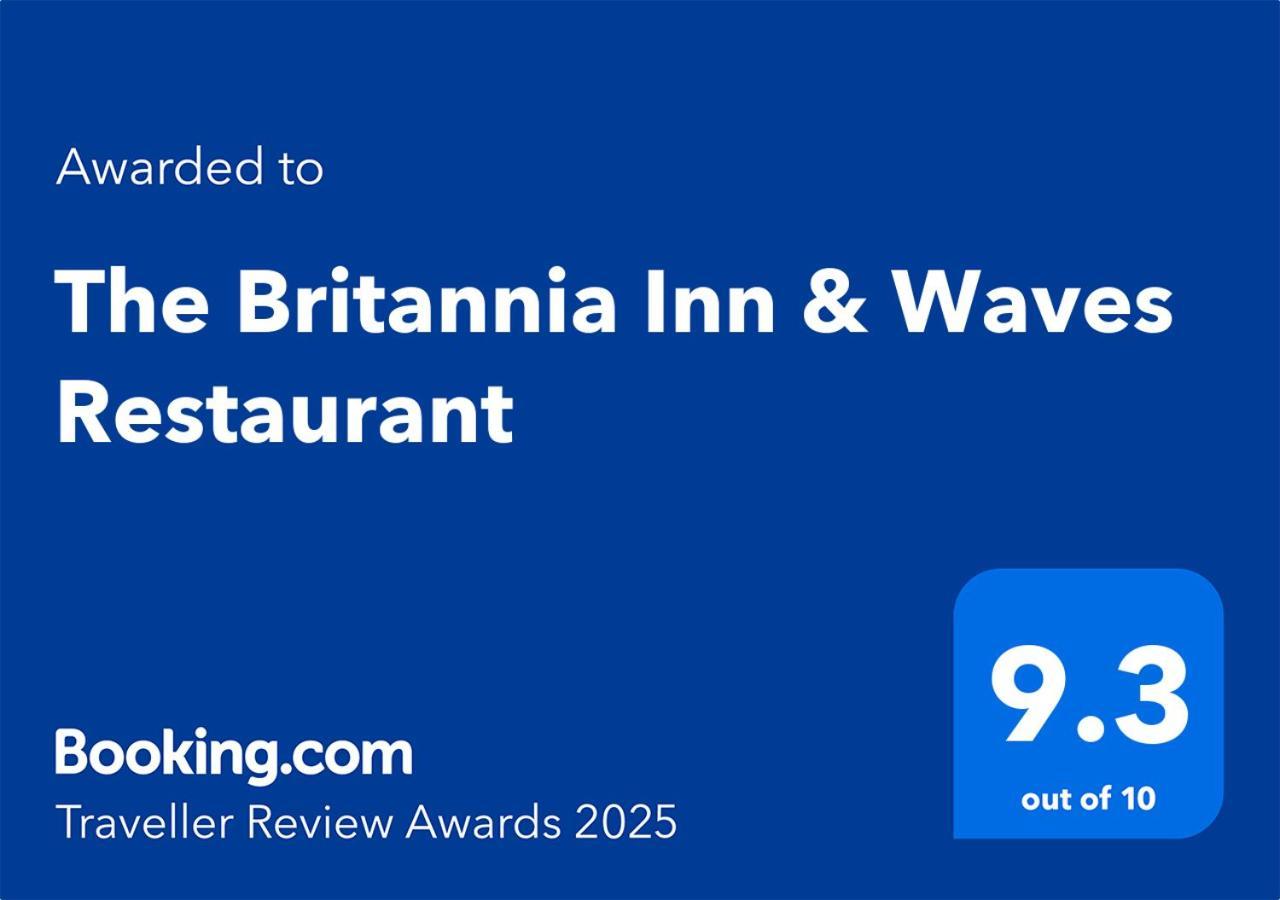The Britannia Inn & Waves Restaurant St Austell Exterior photo